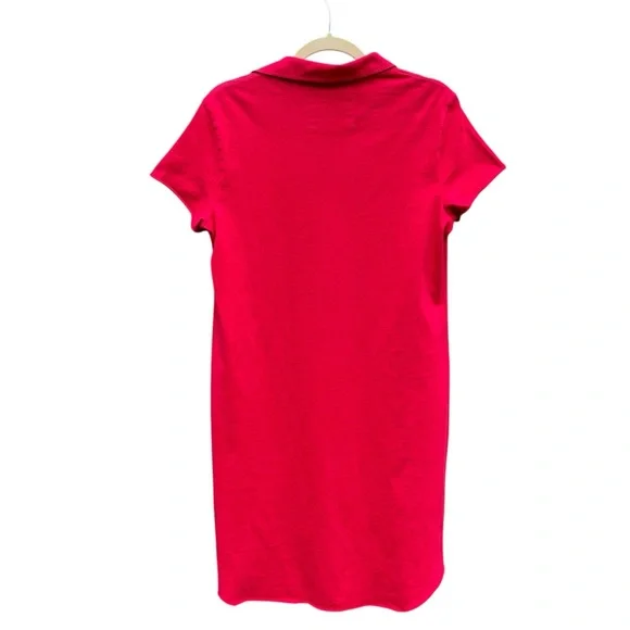 Frank & Eileen Lauren Polo Red Mini Dress — Size Medium - Picture 10 of 13